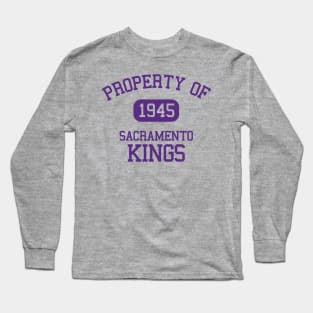 Property of Sacramento Kings Long Sleeve T-Shirt